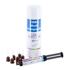 CEKA Multi COMPOSITE, farblos (2x4g + 6 Automischkanülen)