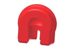 PRECI-SAGIX MATRIZE ROT MINI 1,7 MM, starke Retention