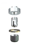 CEKA REVAX M2 Att., TI / LÖTEN, CAD-CAM (1 Stück)