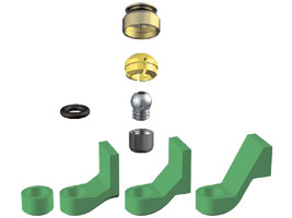 PRECI-CLIX TI-V, Kugelattachment (1 Stück)