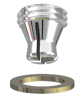 CEKA M3 DRUCKKNOPF, RESILIEREND, Ø 1,88 mm (2 Stück + Platzhalter)