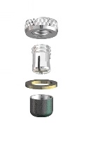 CEKA REVAX M2 Att., TI / TI, CAD-CAM (1 Stück)