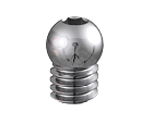 PRECI-BALL/CLIX PATRIZE V LANG, TI, M2, Höhe: 3,15 mm, Ø 2,25 mm (1 Stück)