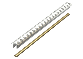 PRECI-BAR MINI REITER PALLAX, 50 mm, mit Retention für Kst-Verankerung (1 Stück)