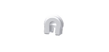 PRECI-SAGIX MATRIZE WEISS MINI 1,7 MM, reduzierte Retention