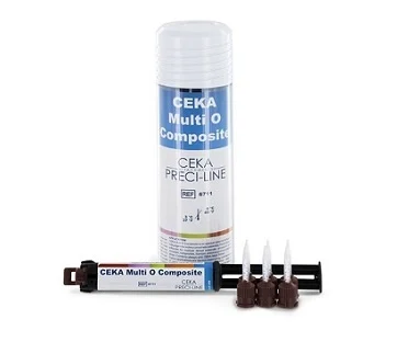 CEKA Multi O COMPOSITE, weiss, (2x4g + 6 Automischkanülen) 