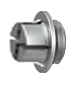 CEKA REVAX M2 ARBEITSDRUCKKNOPF, Inox (2 Stück)