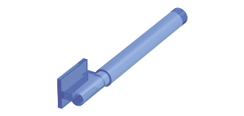 PRECI-VERTIX STD PATRIZE, mit Stift als Parallelhalter 
