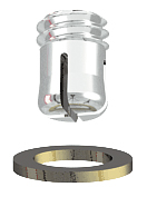CEKA REVAX M2 DRUCKKNOPF, PA, Ø 1,88 mm (2 Stück + Platzhalter)